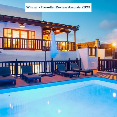 Villa Vista Reina - Luxury 6 Bedroom - Heated Pool- Views - Pool Table - Vista Lobos - Playa Blanca Exteriör bild