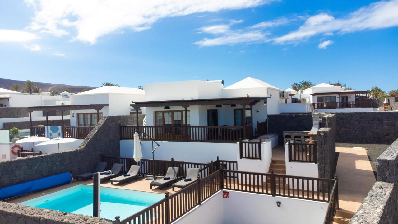 Villa Vista Reina - Luxury 6 Bedroom - Heated Pool- Views - Pool Table - Vista Lobos - Playa Blanca Exteriör bild